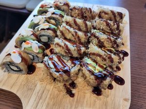  at WAKI WAKI Veggie Sushi in Bangkok