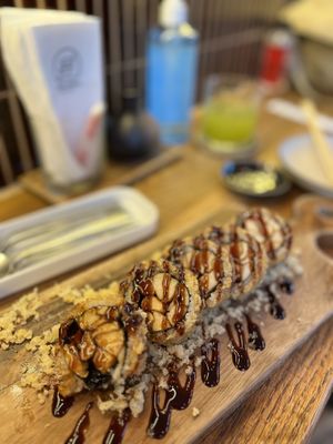   at WAKI WAKI Veggie Sushi in Bangkok