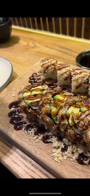   at WAKI WAKI Veggie Sushi in Bangkok