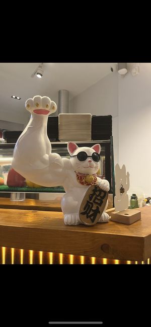   at WAKI WAKI Veggie Sushi in Bangkok