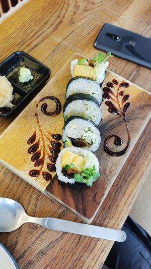  at WAKI WAKI Veggie Sushi in Bangkok