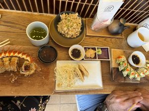 Spread!  at WAKI WAKI Veggie Sushi in Bangkok