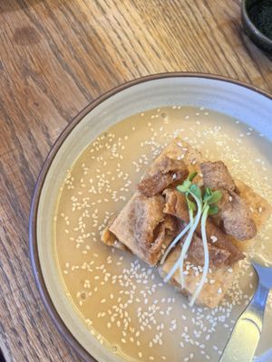   at WAKI WAKI Veggie Sushi in Bangkok