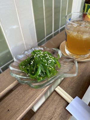   at WAKI WAKI Veggie Sushi in Bangkok