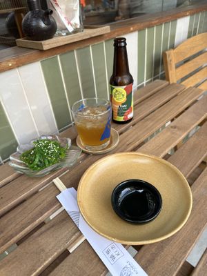   at WAKI WAKI Veggie Sushi in Bangkok