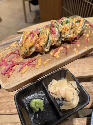   at WAKI WAKI Veggie Sushi in Bangkok