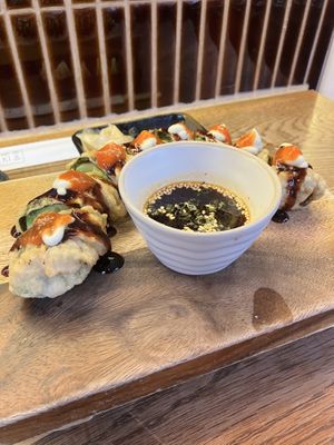   at WAKI WAKI Veggie Sushi in Bangkok