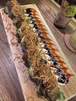 Yum   at WAKI WAKI Veggie Sushi in Bangkok