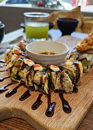  at WAKI WAKI Veggie Sushi in Bangkok