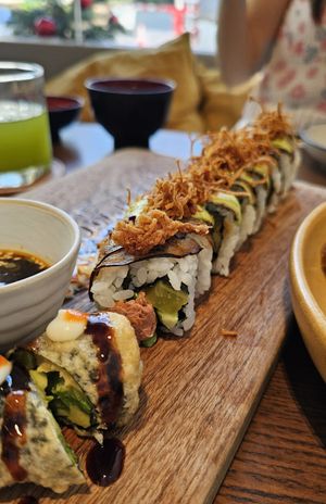  at WAKI WAKI Veggie Sushi in Bangkok