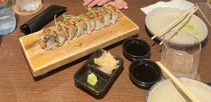   at WAKI WAKI Veggie Sushi in Bangkok