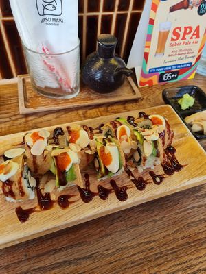  at WAKI WAKI Veggie Sushi in Bangkok