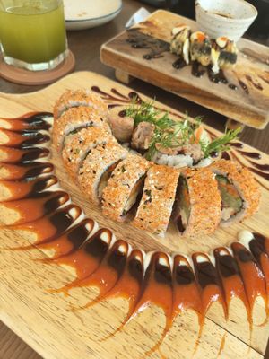  at WAKI WAKI Veggie Sushi in Bangkok