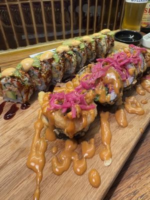   at WAKI WAKI Veggie Sushi in Bangkok