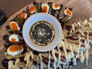   at WAKI WAKI Veggie Sushi in Bangkok