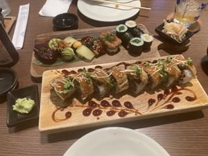 Tolles Japanisches Restaurant  at WAKI WAKI Veggie Sushi in Bangkok