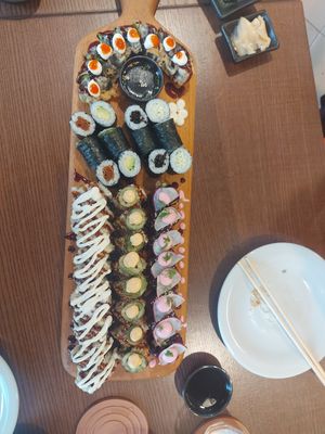  at WAKI WAKI Veggie Sushi in Bangkok