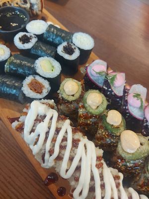  at WAKI WAKI Veggie Sushi in Bangkok