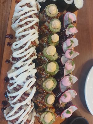  at WAKI WAKI Veggie Sushi in Bangkok