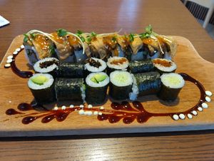  at WAKI WAKI Veggie Sushi in Bangkok