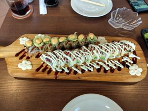  at WAKI WAKI Veggie Sushi in Bangkok