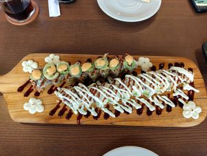  at WAKI WAKI Veggie Sushi in Bangkok