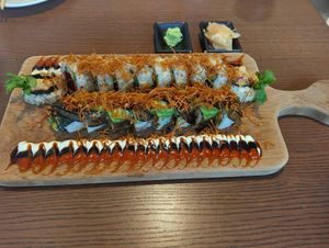  at WAKI WAKI Veggie Sushi in Bangkok