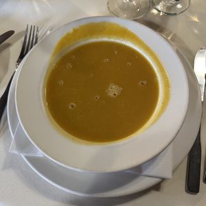 Butternut Squash Soup at Aberfoyle Mill in Puslinch