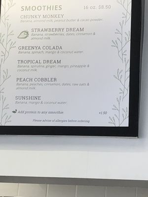 Menu  at Green Street Eatery in Levittown