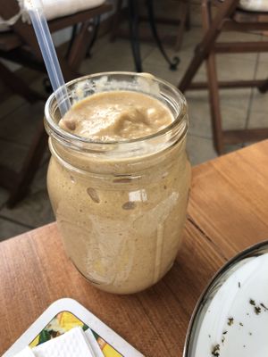 Chunky monkey smoothies   at Green Street Eatery in Levittown