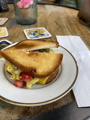 Grilled Mac & cheese  at Green Street Eatery in Levittown