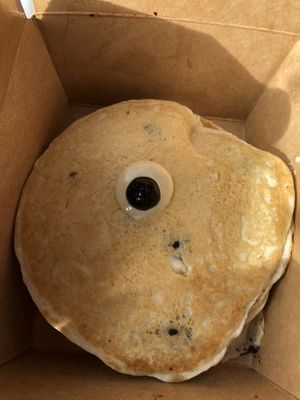 Blueberry lemon ricotta pancakes   at Green Street Eatery in Levittown