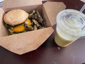 Vegan Big Mac   at Green Street Eatery in Levittown