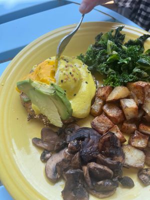 Eggs Benedict ($20) at Green Street Eatery in Levittown