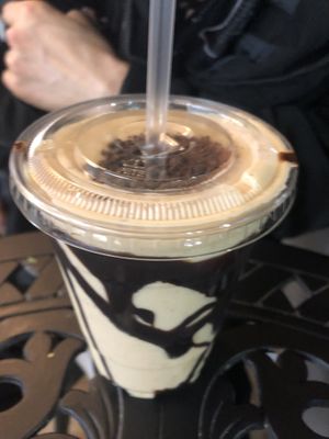 Sneaker smoothies   at Green Street Eatery in Levittown