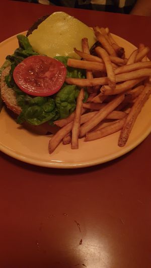Veggie burger  at Swinger's Diner in Los Angeles