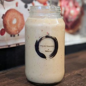 Vegan Let That Man Go Smoothie at Ahimsa Sanctuary in Central Singapore