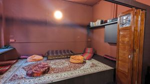 Reading Corner on Level 2 at Ahimsa Sanctuary in Central Singapore