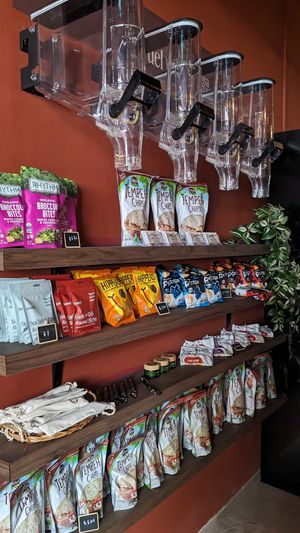 Retail area at Ahimsa Sanctuary in Central Singapore