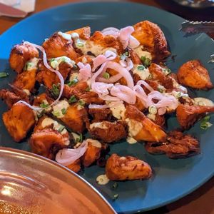 Vegan private event - Lion’s mane mushrooms at Ahimsa Sanctuary in Central Singapore