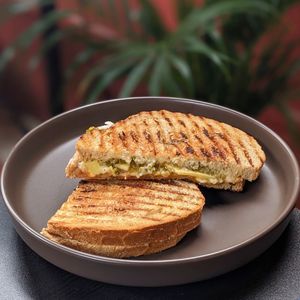 Vegan The Grilled Sheese Double Sourdough at Ahimsa Sanctuary in Central Singapore