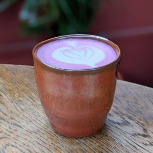 Unbeetable - Vegan Beetroot Latte at Ahimsa Sanctuary in Central Singapore