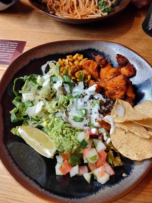 Nourish bae-rrito bowl at Ahimsa Sanctuary in Central Singapore