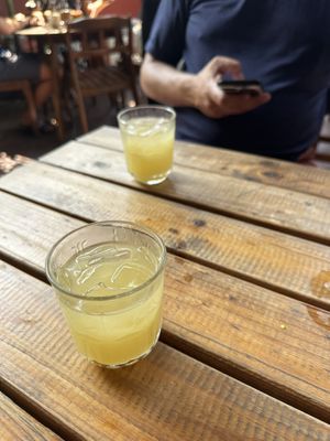 Ginger juices   at Ahimsa Sanctuary in Central Singapore