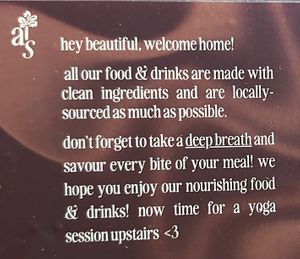   at Ahimsa Sanctuary in Central Singapore