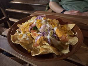 Loaded Nachos  at Ahimsa Sanctuary in Central Singapore