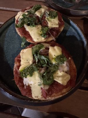 Mamamia! Bagel  at Ahimsa Sanctuary in Central Singapore