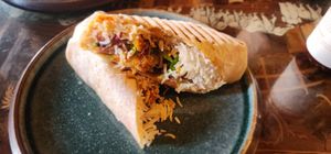 Spice Gal's Burrito at Ahimsa Sanctuary in Central Singapore
