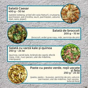 Daily menu 3/4 at Cafeneaua Nației in Ploiesti