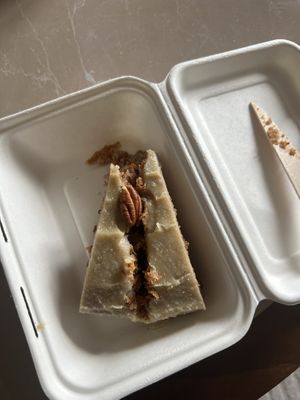 Oops! Always take photos before you indulge!!  at Cafeneaua Nației in Ploiesti